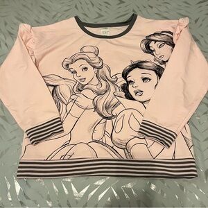 NWOT Disney Princess Pink women Top